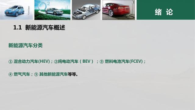 新能源汽车PPT学习合集（22份课件，1640页）