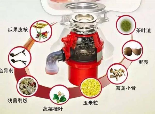 家用生活垃圾破碎机图片