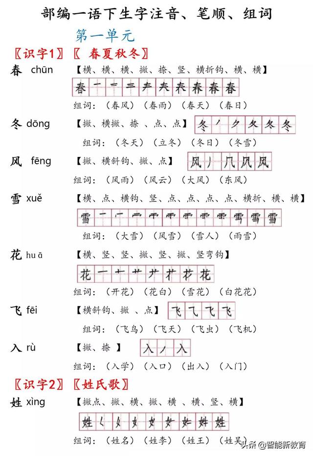 低的笔顺