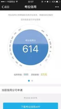 考拉信用分怎么贷款额度