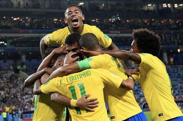 世界杯八强，此项数据，乌拉圭、巴西独一档，法国、比利时倒数