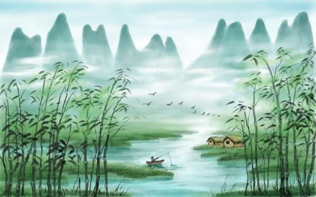 描写景物的诗