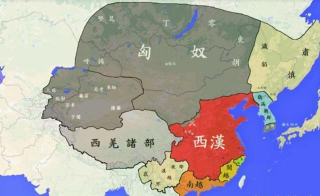 8张地图，看懂西汉由弱变强，又从盛转衰的两百一十年历史-第3张图片-看历史网
