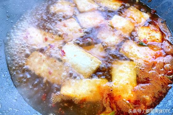 川辣紅燒豆腐，香辣可口，超級下飯，幾分鍾就搞定，好吃又好做 美食頻道 第9张