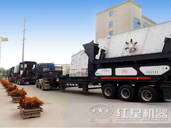 新型移动制砂机价格