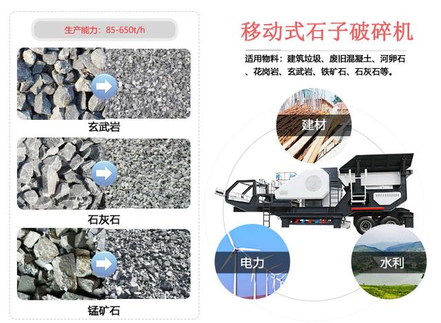 长沙车载移动式石子破碎机