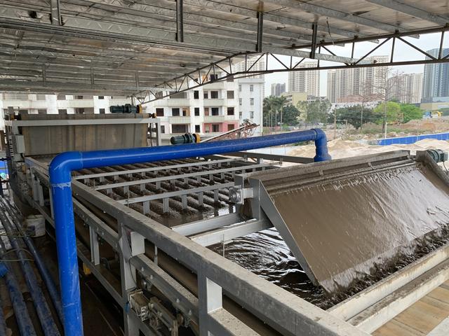 洗水厂打砂机视频