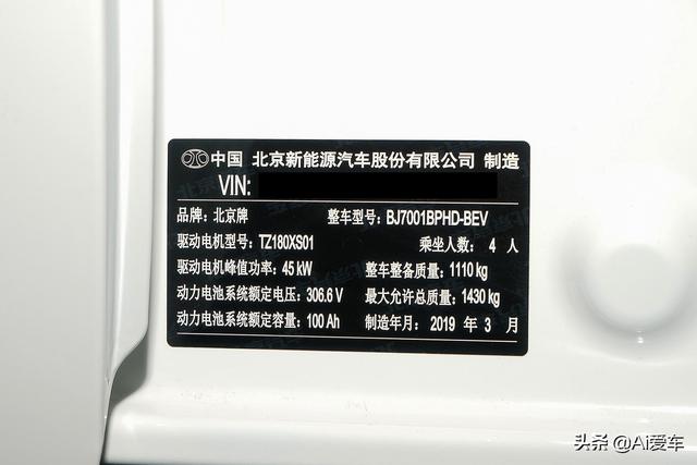 便宜好养带快充，长续航省心灵巧代步车，好开好停，北汽新能源EC