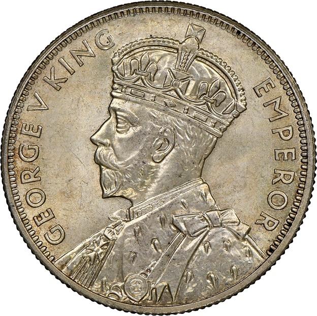 假币鉴别：澳大利亚1934年至1935年维多利亚墨尔本1弗罗林纪念币