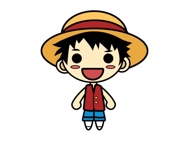 超级简单的路飞怎么画,一起学画海贼王路飞