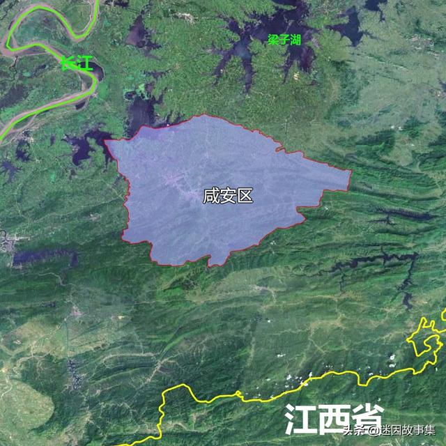 咸宁是哪个省的城市湖北省地图(湖北咸宁有哪几个县)