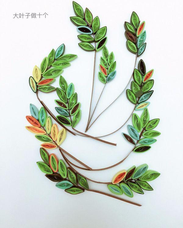 一根线创意动物画简单(编织纸条动物画)_手工miao