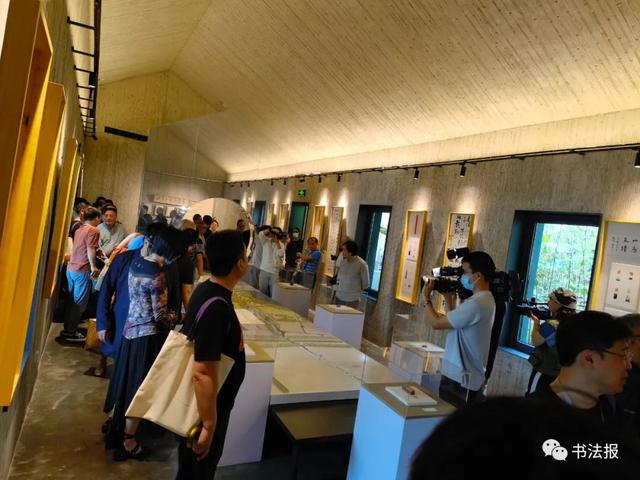 三名工程书法展图片