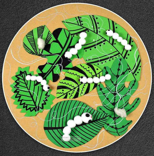 课后点评在今天的美术课程中,我们通过观察蚕宝宝的外型特征,了解蚕