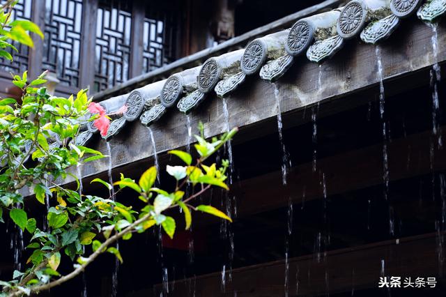 下雨天的朋友圈