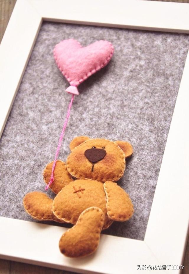 不粘布手工作品教程(不织布手工教程步骤图)