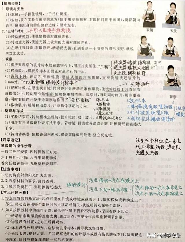 显微镜怎么用