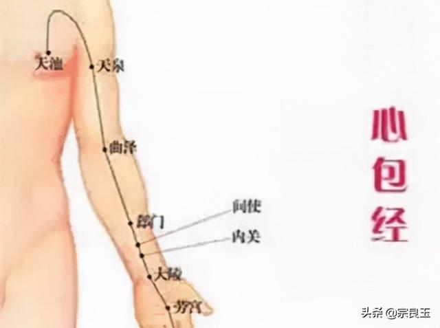 胸闷、心悸就按极泉穴，强健心脏，畅通气血