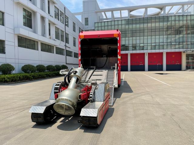 砂石装袋机模块消防车