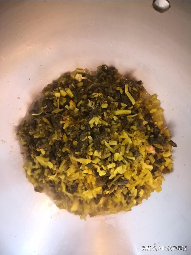 雪菜肉丝面