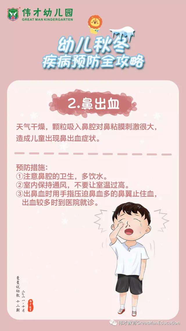 曼曼说幼教012期：幼儿秋冬疾病预防全攻略