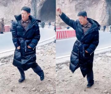 演员于震:45岁于震片场跳广场舞，被说没有明星样，直言从不把自己当明星