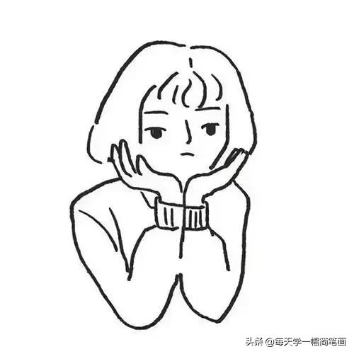 风的简笔画