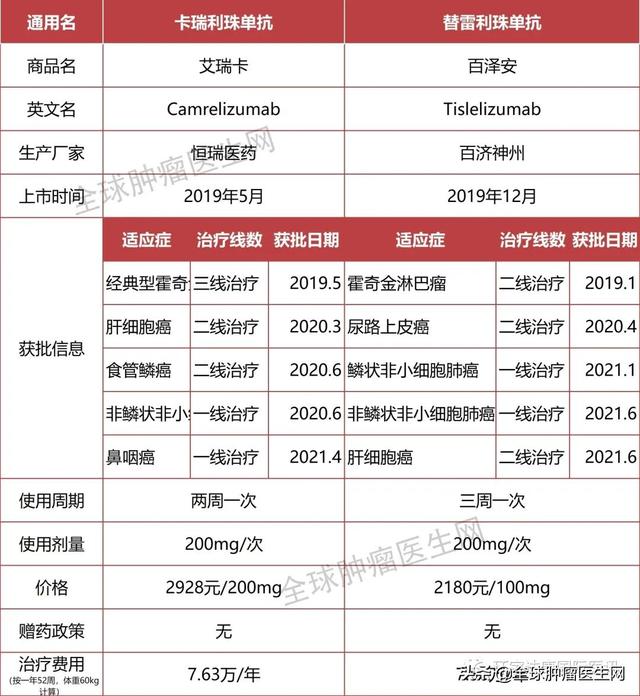 干貨｜國內上市的十大PD-1/L1用藥信息大盤點（2021更新）
