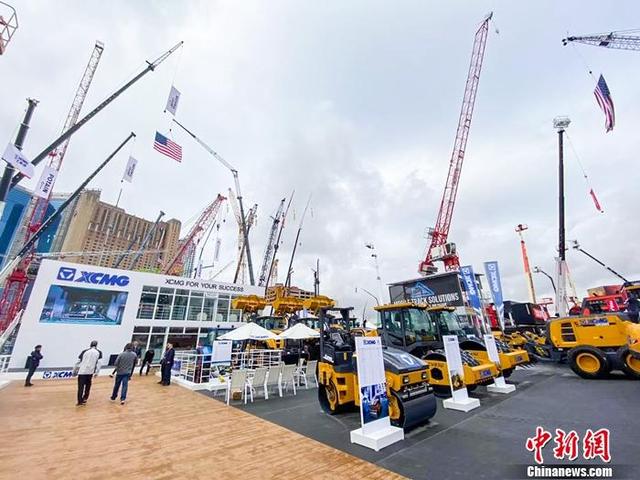 美国工程机械展旋挖钻机