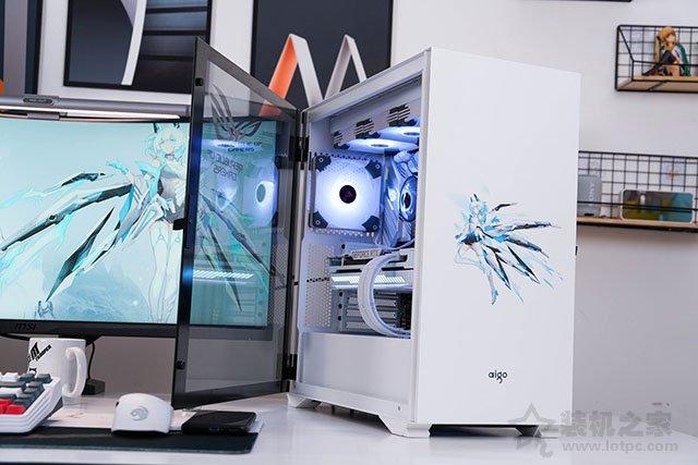 高顏值雪武戰姬純白主題，i7 11700K配RTX3070水冷主機方案