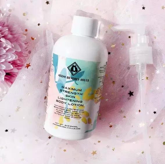 身体乳加vc有颗粒