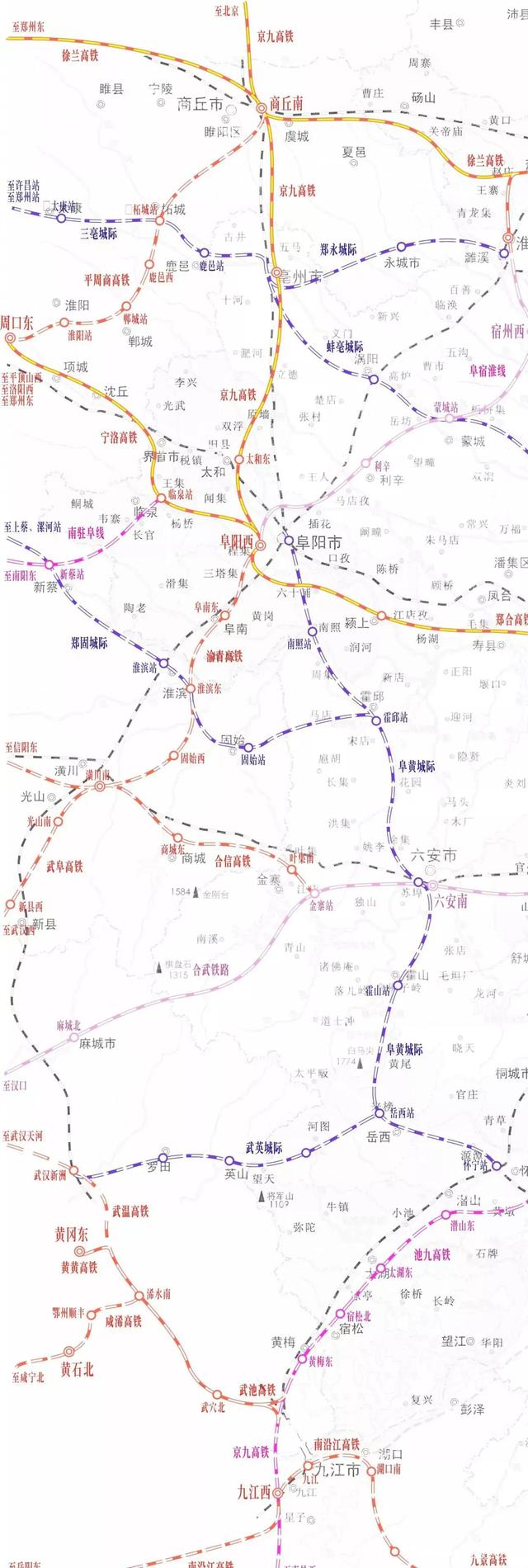 2035年安徽综合立体交通网解读：阜阳的定位为什么比蚌埠芜湖高？