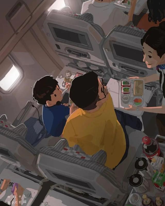 会画画的爸爸，太暖了