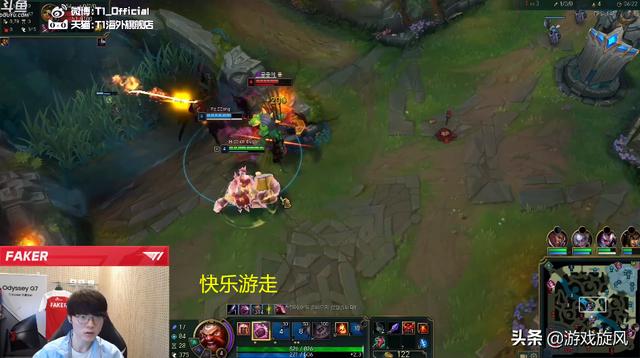 LOL：Faker偶遇韩一索补位酒桶快乐躺赢：好没意思要再玩一把