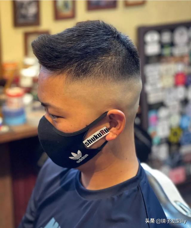 适合额头窄的发型图片男（16款流行男发型）