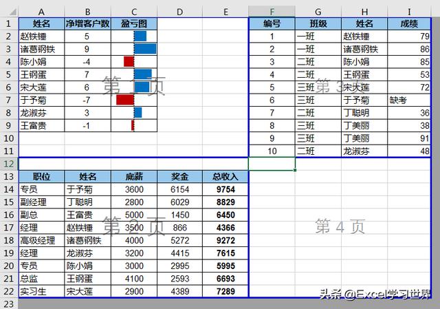 7 个常用的 Excel 打印技巧，解决大部分工作难题