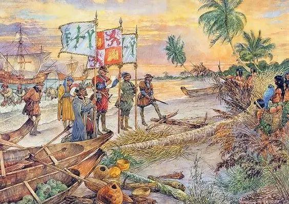 西班牙征服者回忆：加勒比人赤裸作战，一个倒下另一个立刻就补上