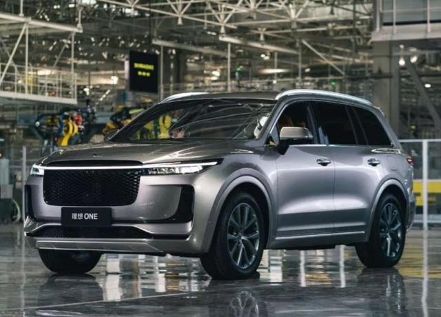 继蔚来汽车和小鹏汽车之后，理想汽车第十万辆车也下线了