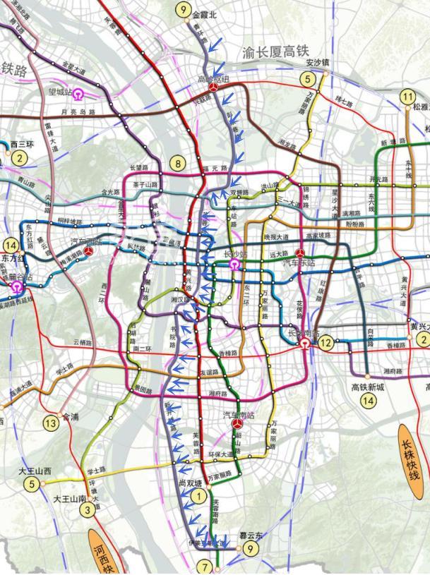 長沙地鐵8號線明年開建(長沙地鐵8號線何時開建) -中國高新產業規劃網