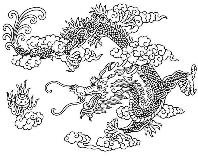 龙画法