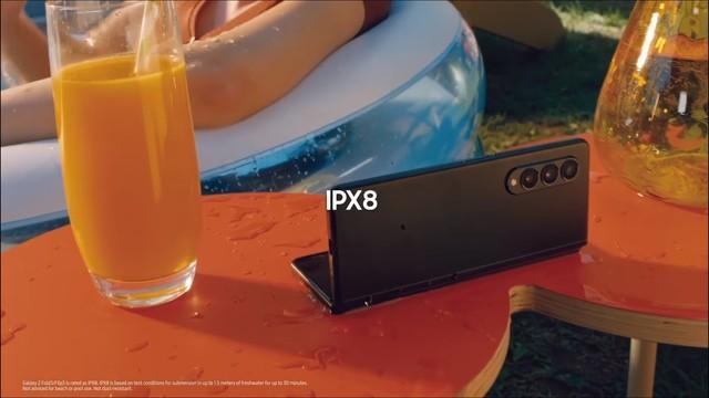 首批防水折疊屏手機：三星Galaxy Z Fold 3/Flip 3均支持IPX8防水