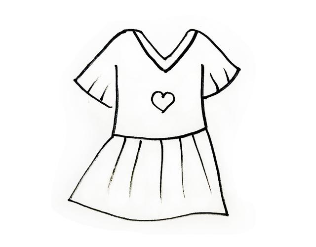 简笔画衣服怎么画简单(简笔画画衣服步骤)-锐牛沃德讯息网