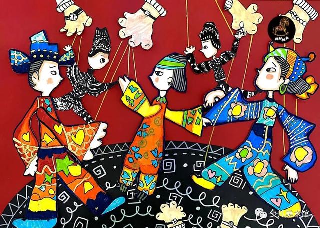 精选54张创意少儿绘画+装饰线描优秀范画，让孩子轻松上手