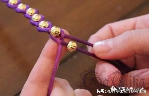 时尚的手链第14种:小绵羊串珠小挂件第15种:剩余绣线利用,除了十字绣