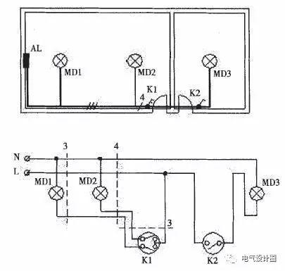 照明佈線技巧在電氣設計的應用(照明佈線技巧在電氣設計的應用)-銳牛