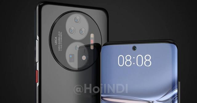 华为Mate  50系列新渲染图曝光，后置摄像头成为最大看点