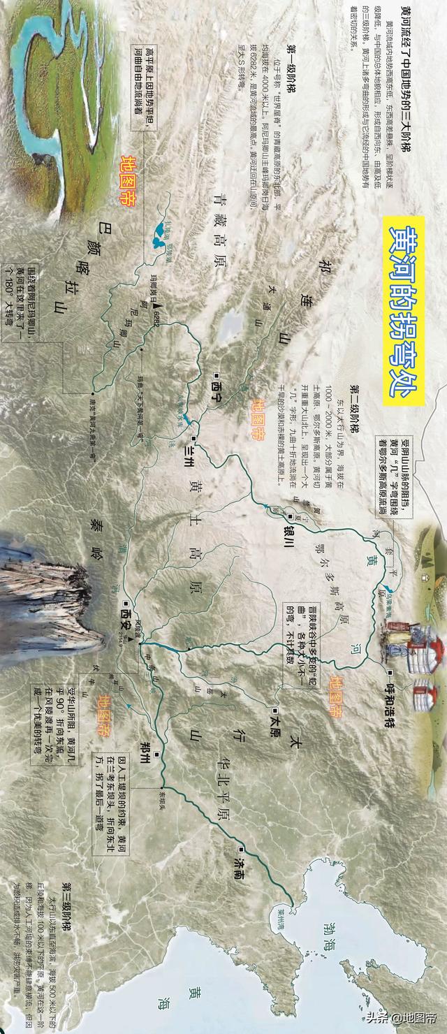 黄河流经哪几个省份（黄河的上中下游是如何划分的）(3)