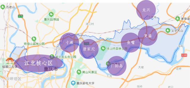 下江北工业园区规划图