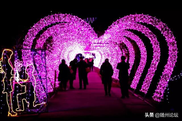 常熟梁山工程灯光展
