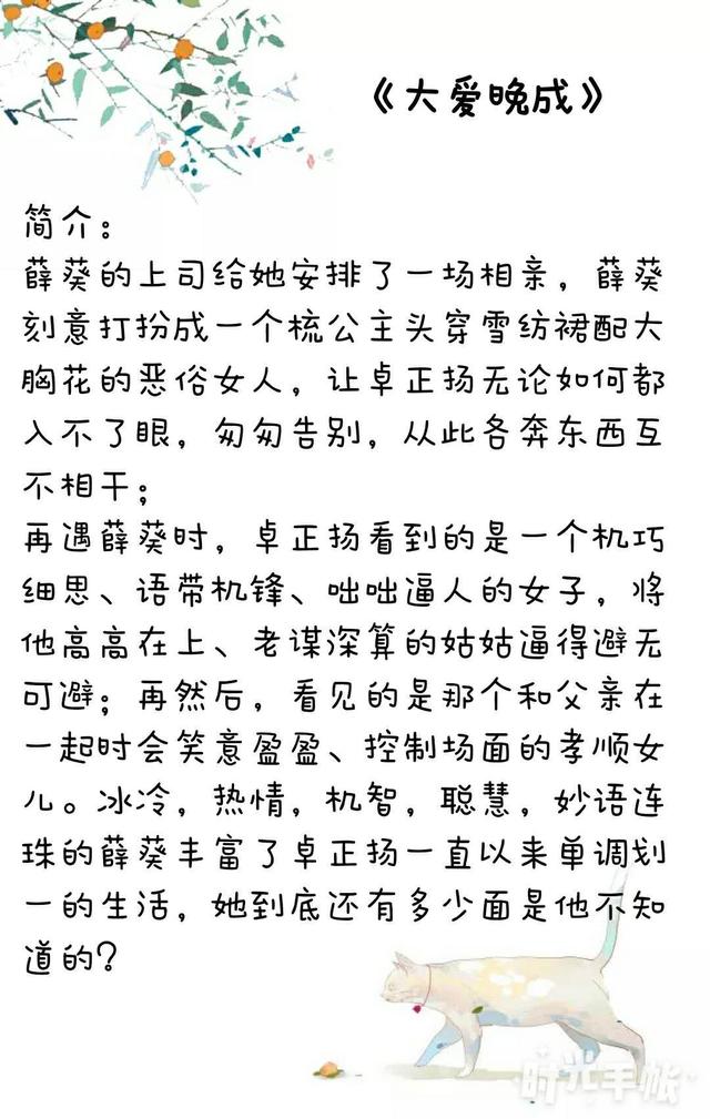 谁有大爱晚成txt(大爱晚成完整版txt下载)